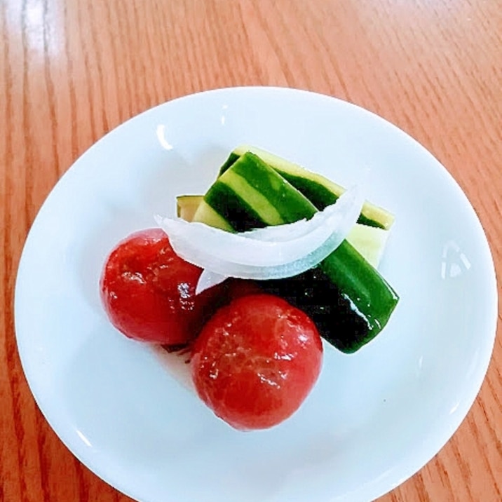 きゅうりとミニトマトのさしす漬け レシピ 作り方 By Keboo34 楽天レシピ